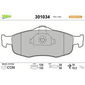 Remblokkenset voor VALEO - 301034