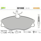 Remblokkenset voor VALEO - 301069