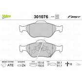 Remblokkenset voor VALEO - 301076
