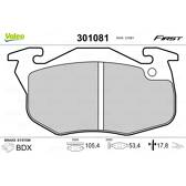 Remblokkenset voor VALEO - 301081