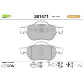 Remblokkenset voor VALEO - 301471
