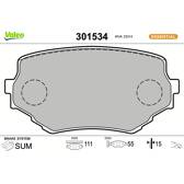 Remblokkenset voor VALEO - 301534