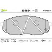 Remblokkenset voor VALEO - 301654