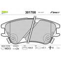 Remblokkenset voor VALEO - 301708
