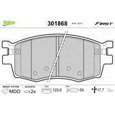 Remblokkenset voor VALEO - 301868