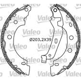 Remmenset, trommelrem VALEO - 554638