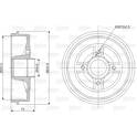 Remtrommel VALEO - 237003