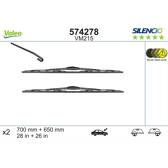 Set van 2 wisserbladen VALEO Silencio VALEO - 574278