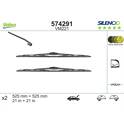 Set van 2 wisserbladen VALEO Silencio VALEO - 574291