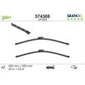 Set van 2 wisserbladen VALEO - 574308