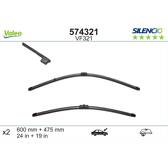 Set van 2 wisserbladen VALEO Silencio VALEO - 574321