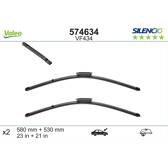 Set van 2 wisserbladen VALEO Silencio VALEO - 574634