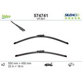 Set van 2 wisserbladen VALEO Silencio VALEO - 574741