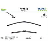Set van 2 wisserbladen VALEO Silencio VALEO - 577814
