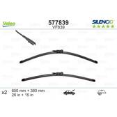 Set van 2 wisserbladen VALEO Silencio VALEO - 577839