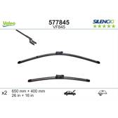 Set van 2 wisserbladen VALEO Silencio VALEO - 577845