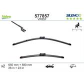 Set van 2 wisserbladen VALEO Silencio VALEO - 577857