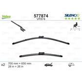 Set van 2 wisserbladen VALEO Silencio VALEO - 577874