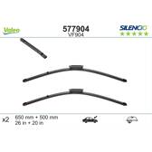 Set van 2 wisserbladen VALEO Silencio VALEO - 577904