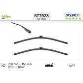 Set van 2 wisserbladenVALEO Silencio VALEO - 577928