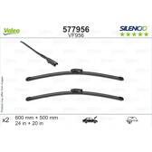 Set van 2 wisserbladen VALEO - 577956