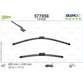Set van 2 wisserbladen VALEO - 577958