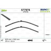 Set van 2 wisserbladen VALEO - 577978