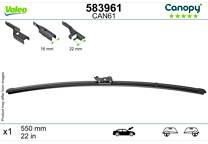 Wisserblad VALEO Canopy (per stuk)