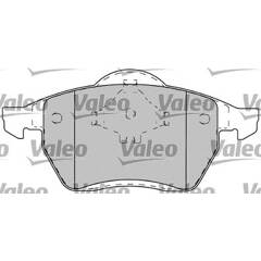 Bremseklodser VALEO - 598483
