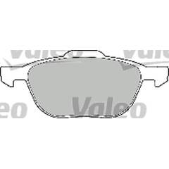 Bremseklodser VALEO - 598649