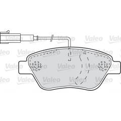 Bremseklodser VALEO - 598825