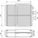 Scambiatore calore, Riscaldamento abitacolo VALEO - 811656