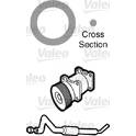 Seal, coolant pipe VALEO - 509131