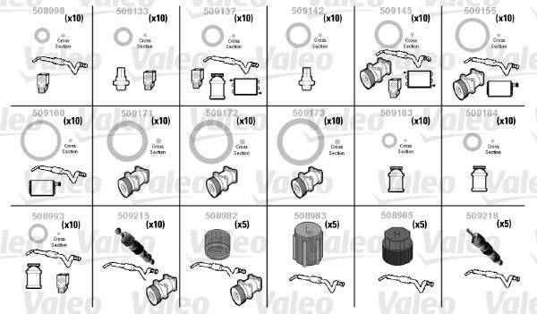 Seal Kit, Air Conditioning