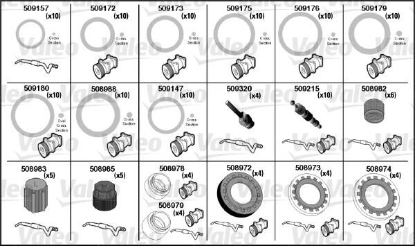 Seal Kit, Air Conditioning