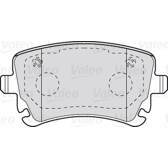 Set remblokken achter VALEO - 301004