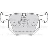Set remblokken achter VALEO - 301580