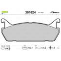 Set remblokken achter VALEO - 301624