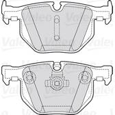 Set remblokken achter VALEO - 301754