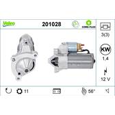 Startmotor (Omtillverkade) VALEO - 201028