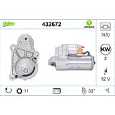 Startmotor (negen) VALEO - 432672