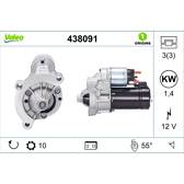 Startmotor (nio) VALEO - 438091