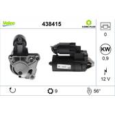 Startmotor (negen) VALEO - 438415