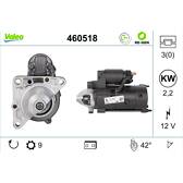 Startmotor VALEO - 460518