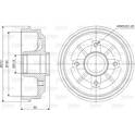 Tambour de frein VALEO - 237001