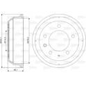 Tambour de frein VALEO - 237004