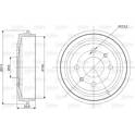 Tambour de frein VALEO - 237027