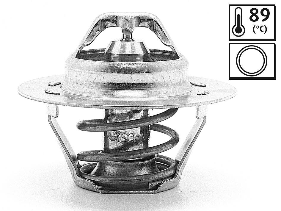 Thermostat, coolant