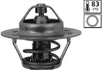 Thermostat, coolant