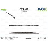 Sats med 2 torkarblad  VALEO Silencio VALEO - 574162